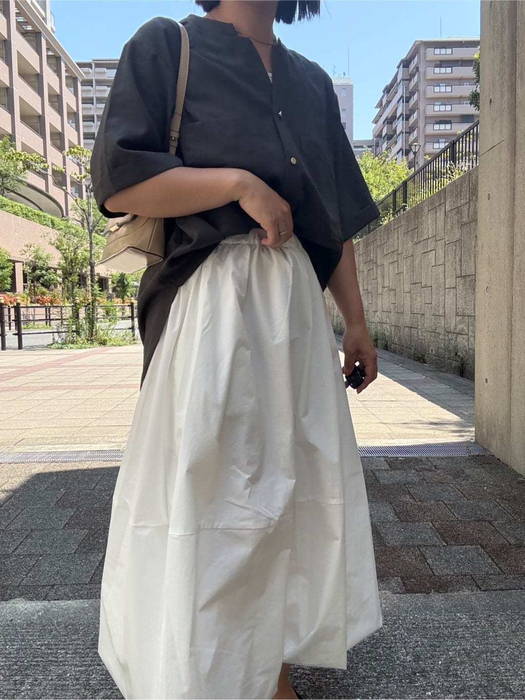 chさんの「THE SHOP TK｜バルーンスカ―ト」を使ったコーディネート