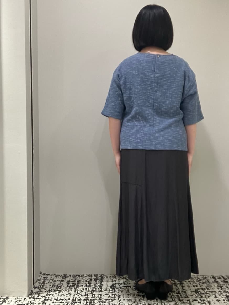 Mizukiさんの「UNTITLED｜【洗える/1枚で着映え】ソフト裾フレアスカート」を使ったコーディネート