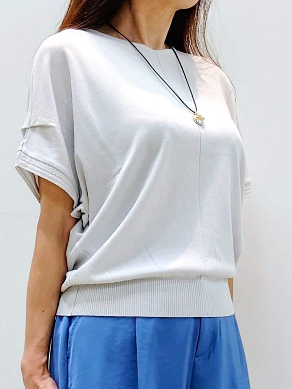 yoshiさんの「Reflect｜【パンツにもスカートにも合わせやすい◎】ライティブルゾン」を使ったコーディネート