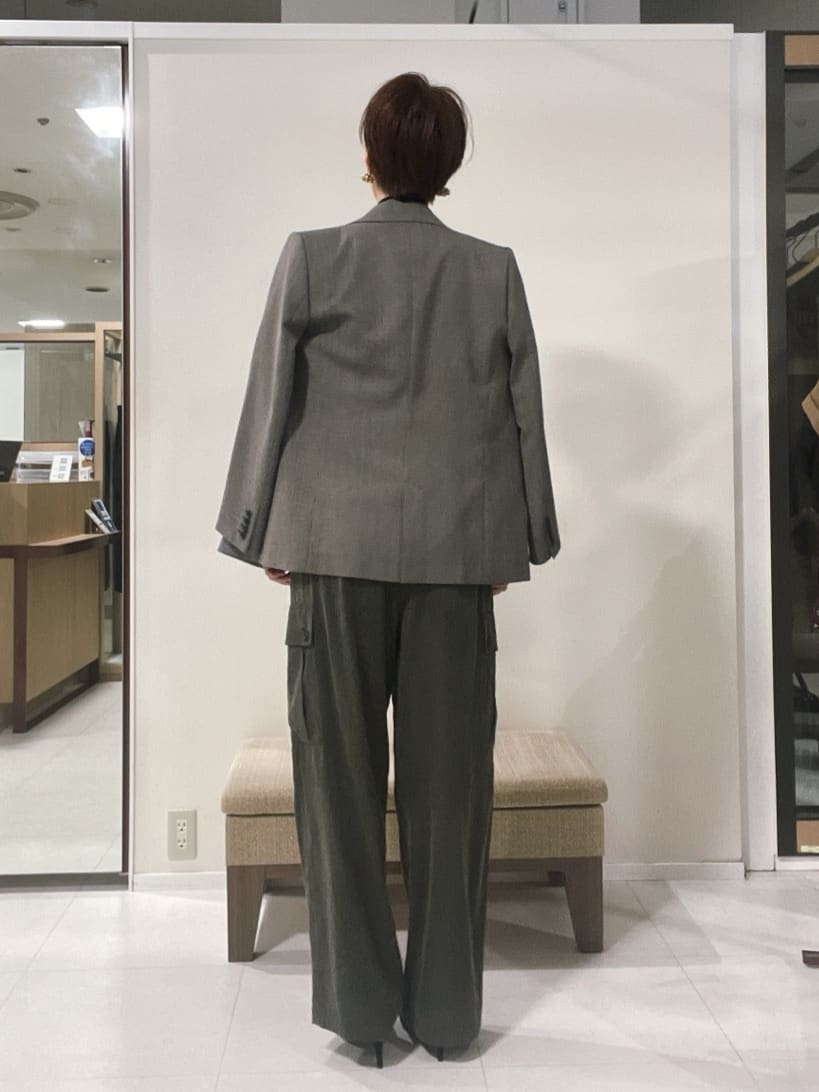 IWAMOさんの「UNTITLED｜【セットアップ可】ウールライク ダブルブレストジャケット」を使ったコーディネート
