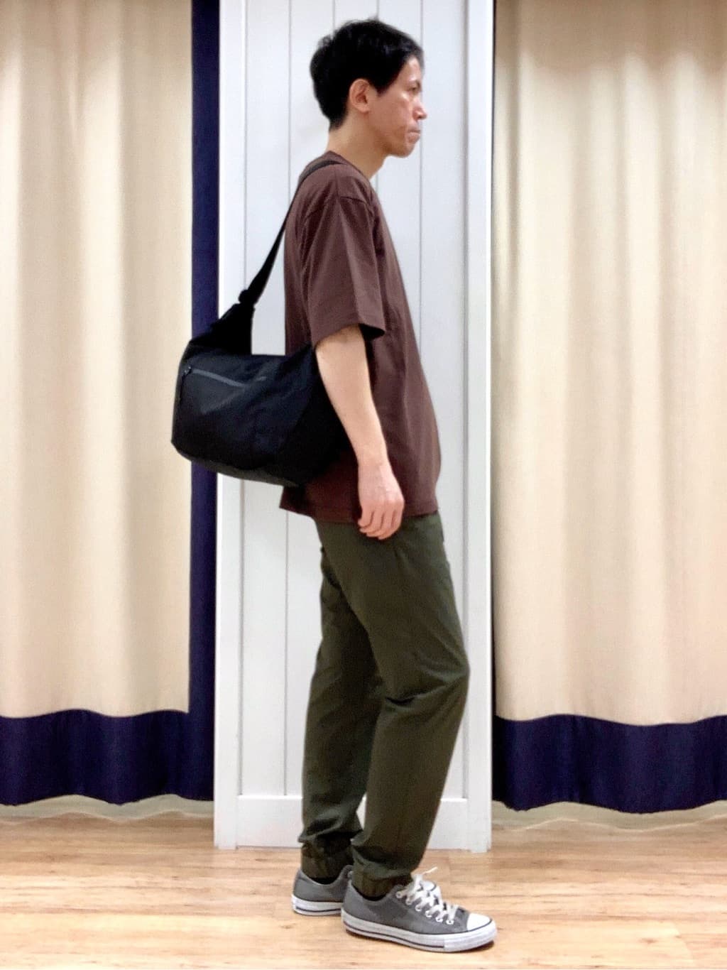 Takaさんの「Dessin｜【ユニセックス・洗える】Deddy刺繍入り オーガニックコットンTシャツ」を使ったコーディネート