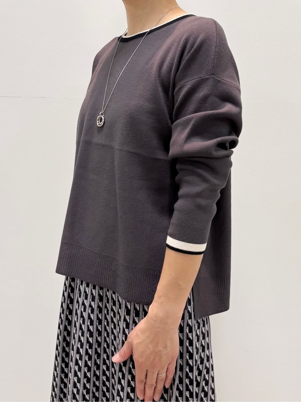 koyaさんの「Reflect｜【ライトアウター／ゆったり羽織れる／気軽な羽織りに◎】ライトブルゾン」を使ったコーディネート
