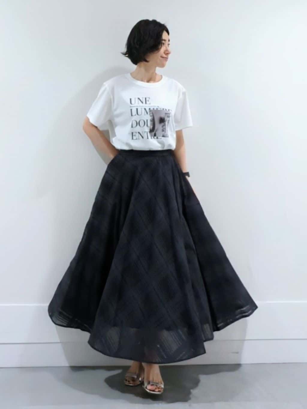 ミズタさんの「UNTITLED｜【ロゴT/プリントT】グラフィックTシャツ」を使ったコーディネート