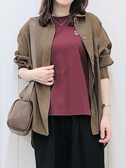 itoさんの「Dessin｜【洗える】オーガニックコットンフレンチスリーブ」を使ったコーディネート