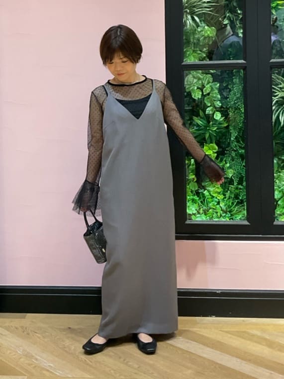 ogataさんの「DRESSTERIOR｜◆ソフトレザーバレエシューズ」を使ったコーディネート