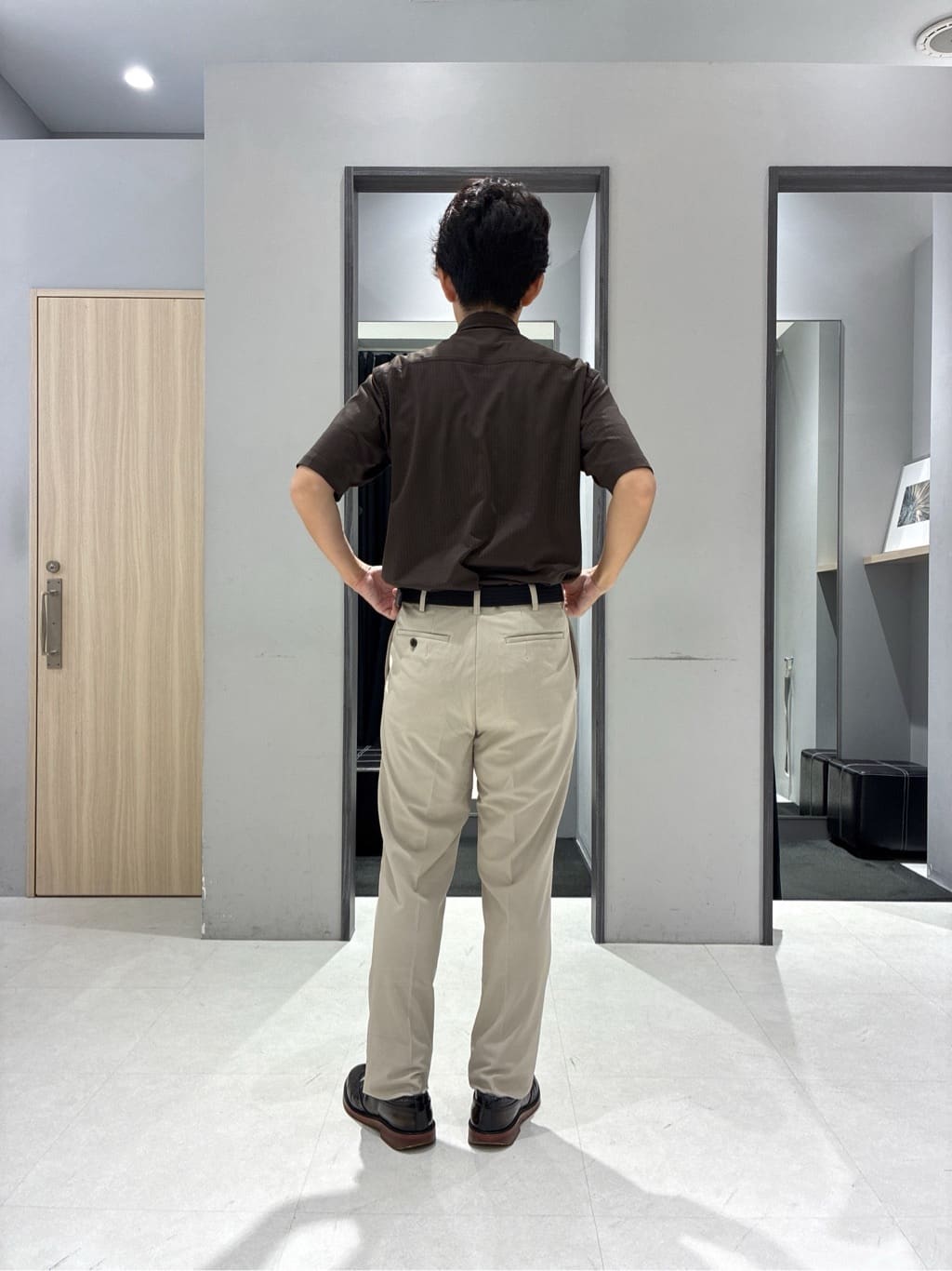 わいずみさんの「TAKEO KIKUCHI｜【COOL CITY WEAR】アーバンクール ジャケット /接触冷感・吸水速乾」を使ったコーディネート