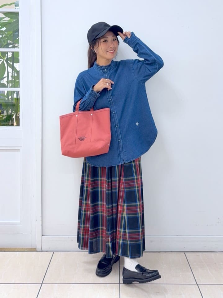Osawaさんの「Dessin｜【ユニセックス】ロングバイザーキャップ」を使ったコーディネート