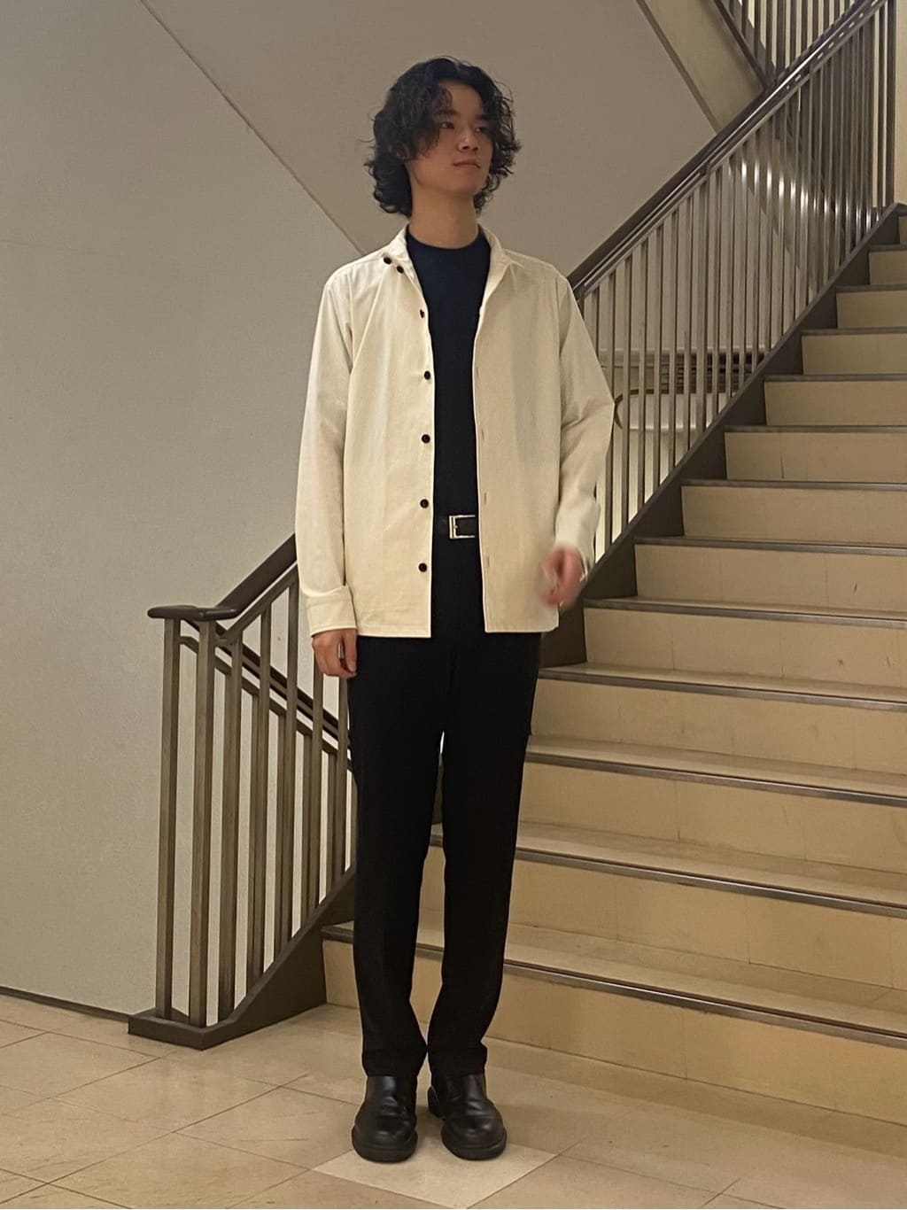 ryuさんの「TAKEO KIKUCHI｜【COOL CITY WEAR】インドライ天竺モックネック プルオーバー /吸汗速乾」を使ったコーディネート