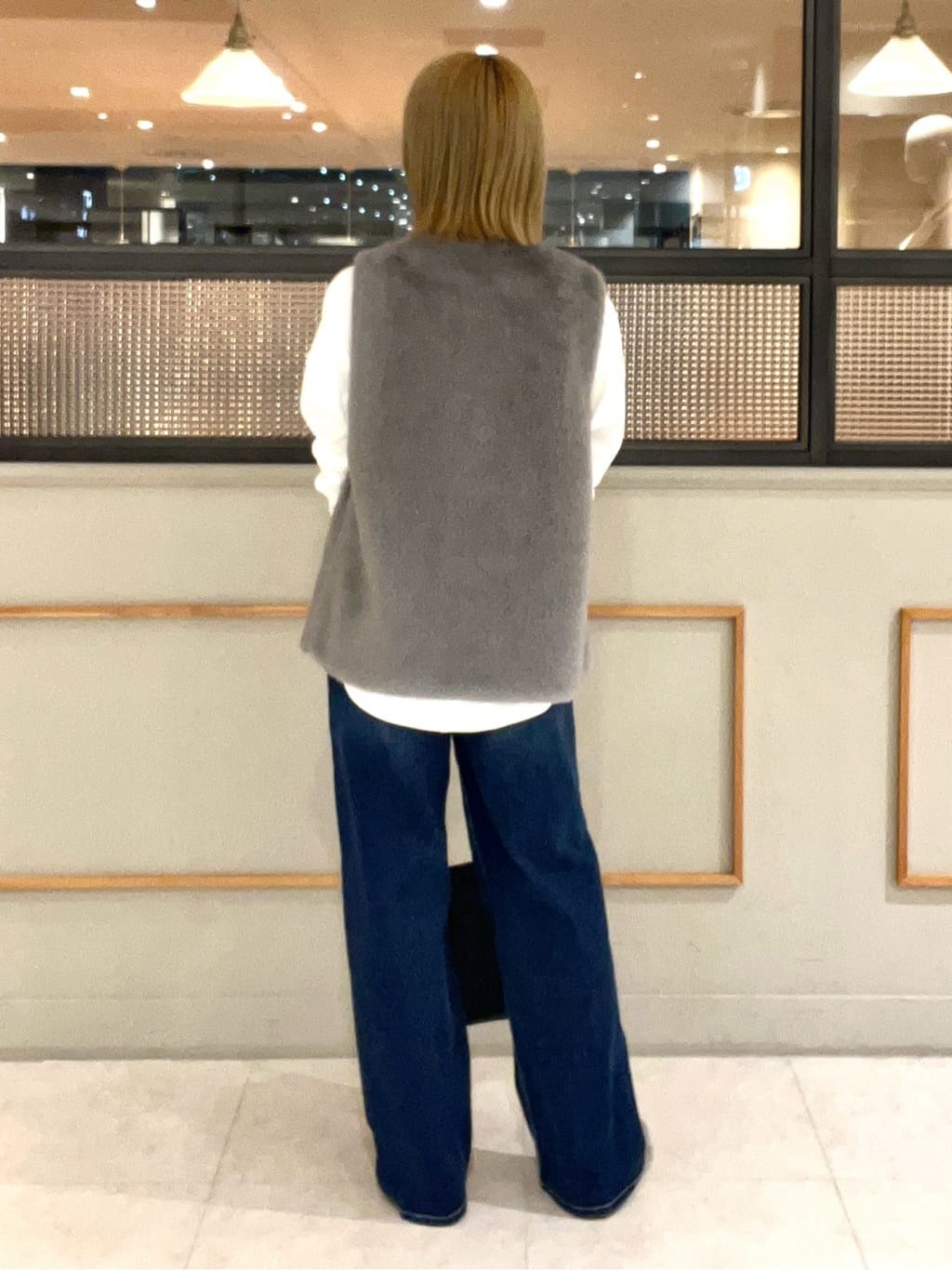 kumiさんの「INDIVI｜ミンク調フェイクファージレ」を使ったコーディネート