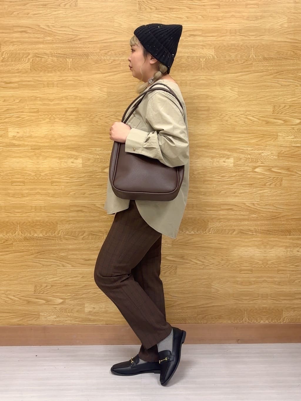 ぁむさんの「SHOO･LA･RUE｜【S-LL】大人ヘルシーなこなれ感 オープンカラーシャツ」を使ったコーディネート
