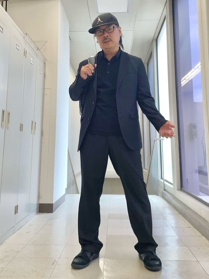 MAKOTO AIさんの「TAKEO KIKUCHI｜【360&deg;ストレッチ／セットアップ対応】None Of Stress ジャケット」を使ったコーディネート