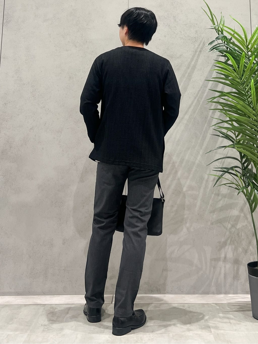 SHI-MAさんの「THE SHOP TK｜【セットでお買い得！！】長袖カーディガン＋半袖Tシャツ　洗濯機OK/吸水速乾(Tシャツのみ)」を使ったコーディネート