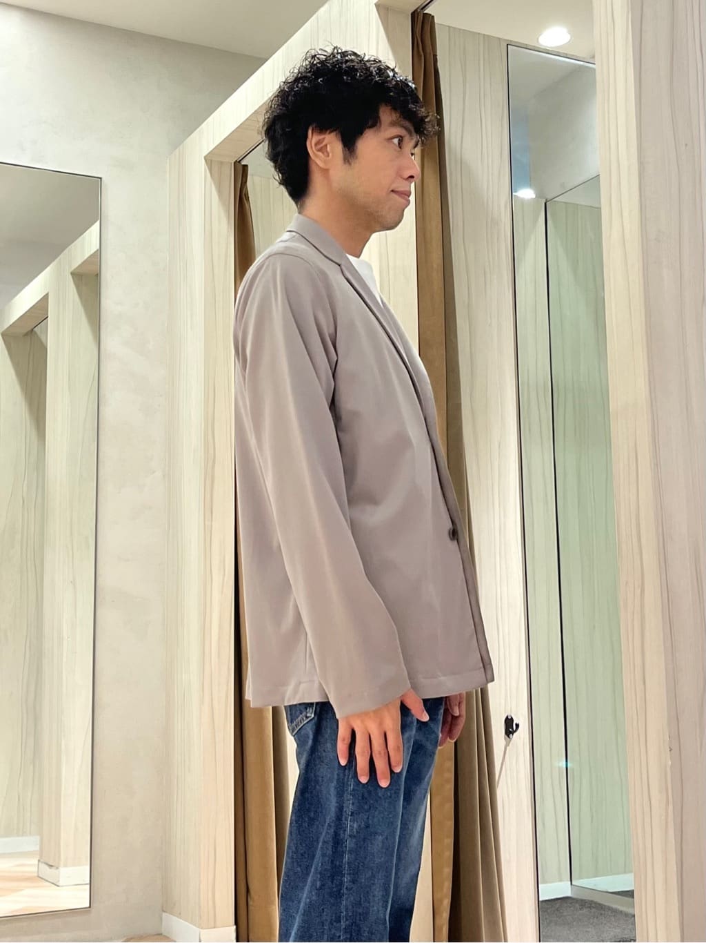 URAさんの「TAKEO KIKUCHI｜リラックス カーディガン ジャケット」を使ったコーディネート