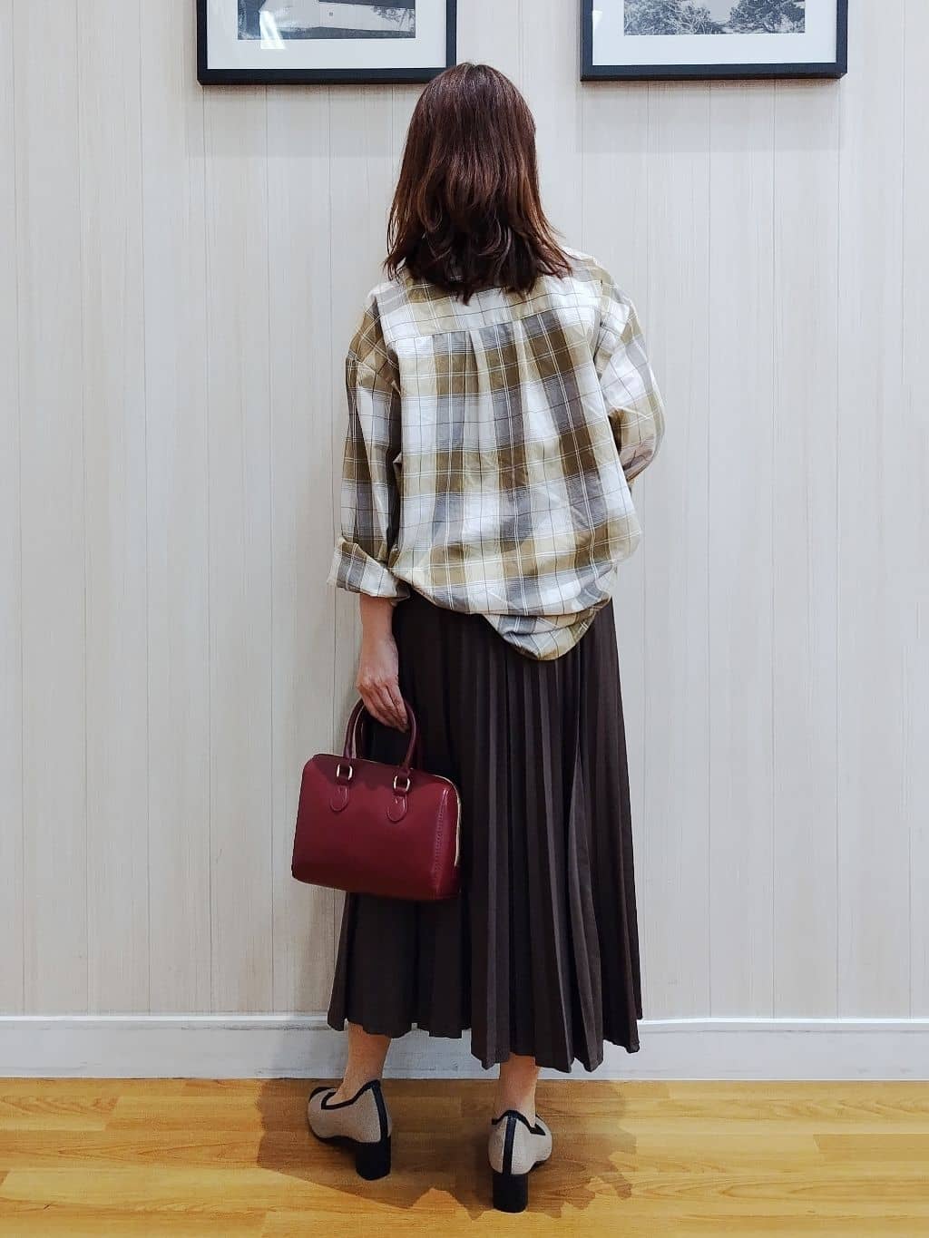 yseさんの「SHOO･LA･RUE｜ニットヒールパンプス」を使ったコーディネート