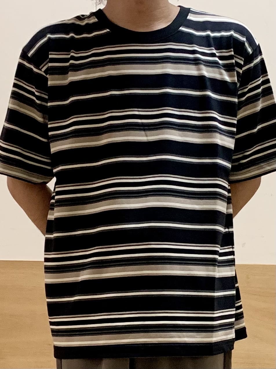 MATUさんの「THE SHOP TK｜マルチボーダープルオーバー S／S」を使ったコーディネート
