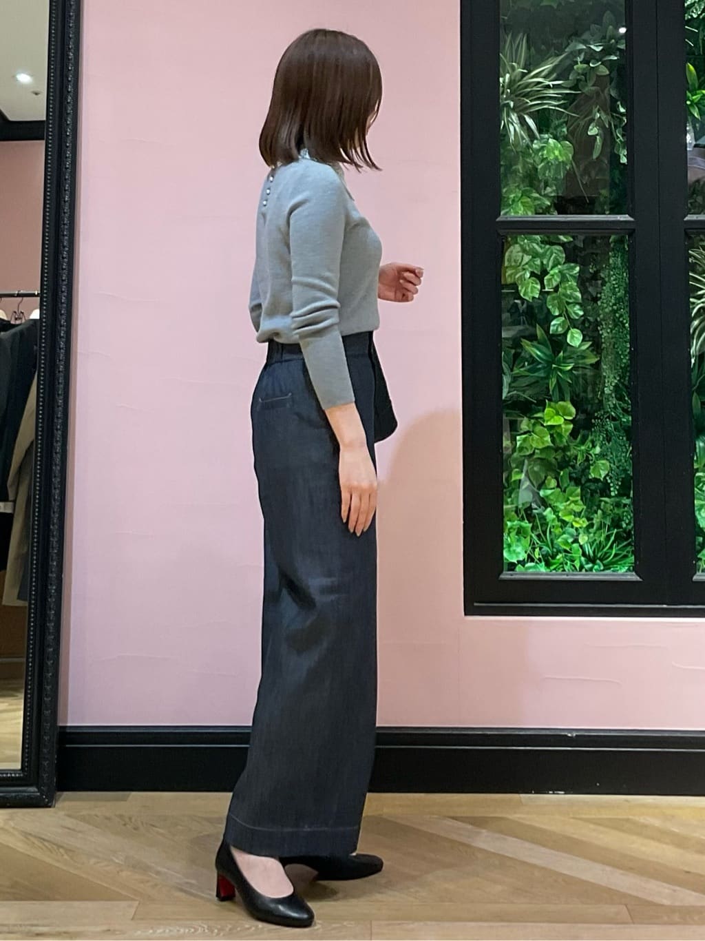 maruさんの「DRESSTERIOR｜【otonaMUSE5月号掲載】アーチフィットレザーパンプス」を使ったコーディネート