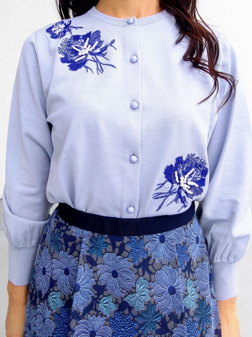 keinaさんの「SunaUna｜【SS～Lサイズ展開/手刺繍】クラフトカーディガン」を使ったコーディネート