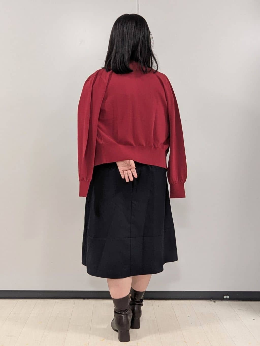 Nonさんの「index｜タックパフスリーブワンピース【洗濯機洗い可／イージーアイロン】」を使ったコーディネート