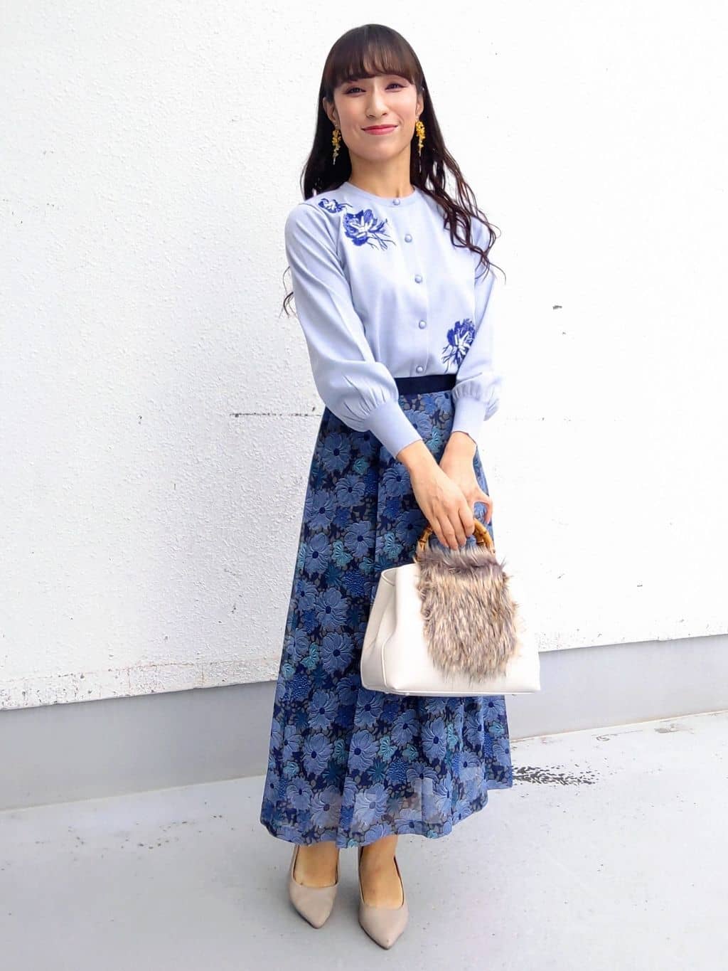 keinaさんの「SunaUna｜【SS～Lサイズ展開/手刺繍】クラフトカーディガン」を使ったコーディネート