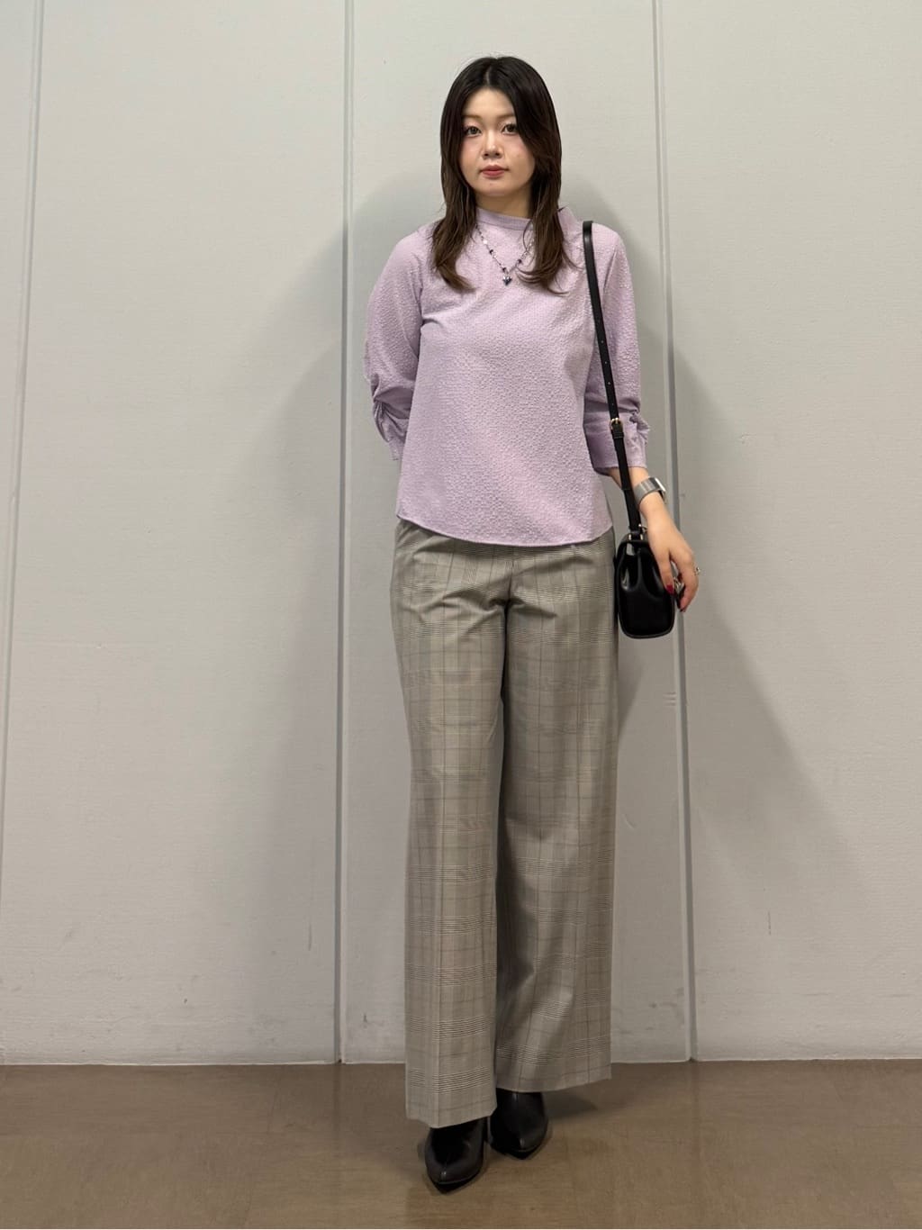 mizukiさんの「INDIVI｜【軽く羽織れる！】ダブルジャケット」を使ったコーディネート