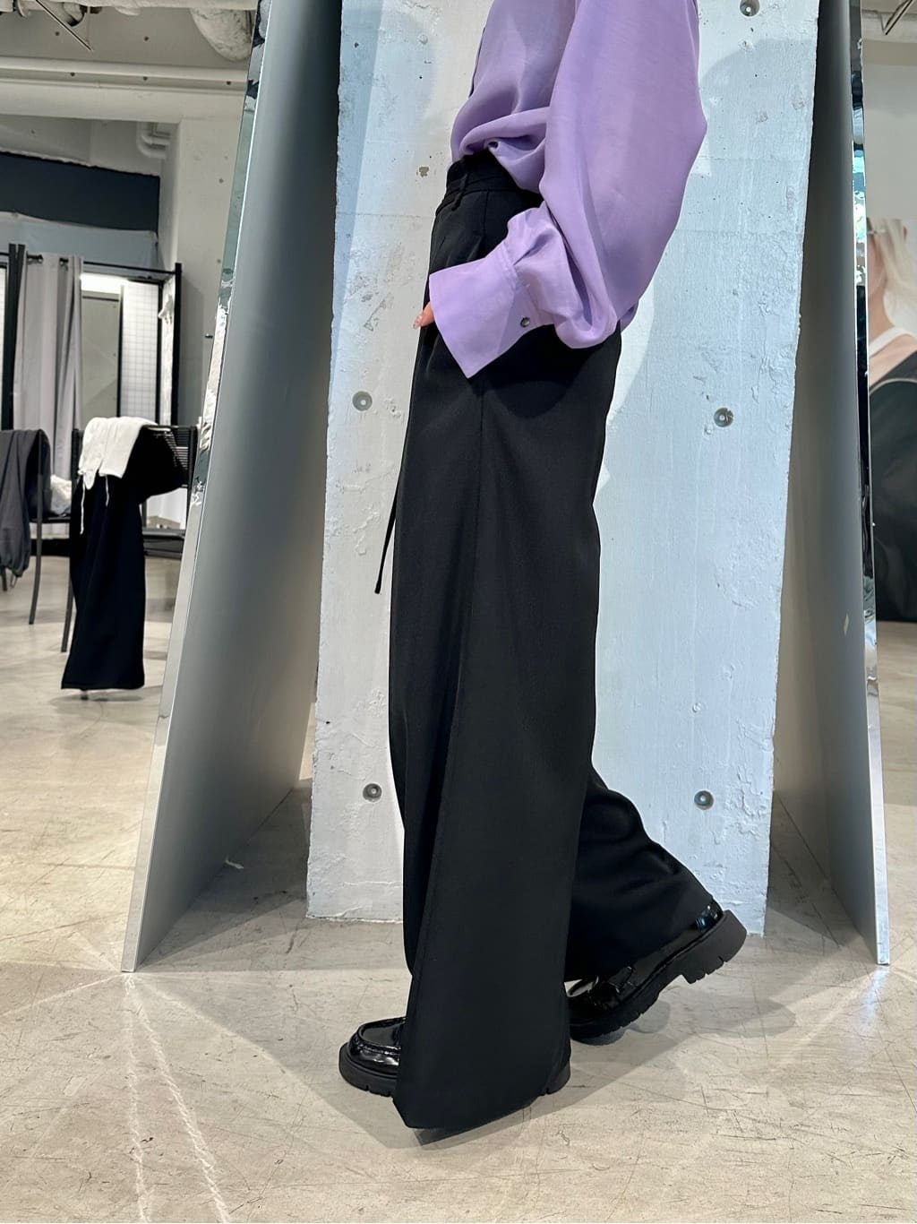 harunaさんの「CODE A｜oversize float shirts」を使ったコーディネート