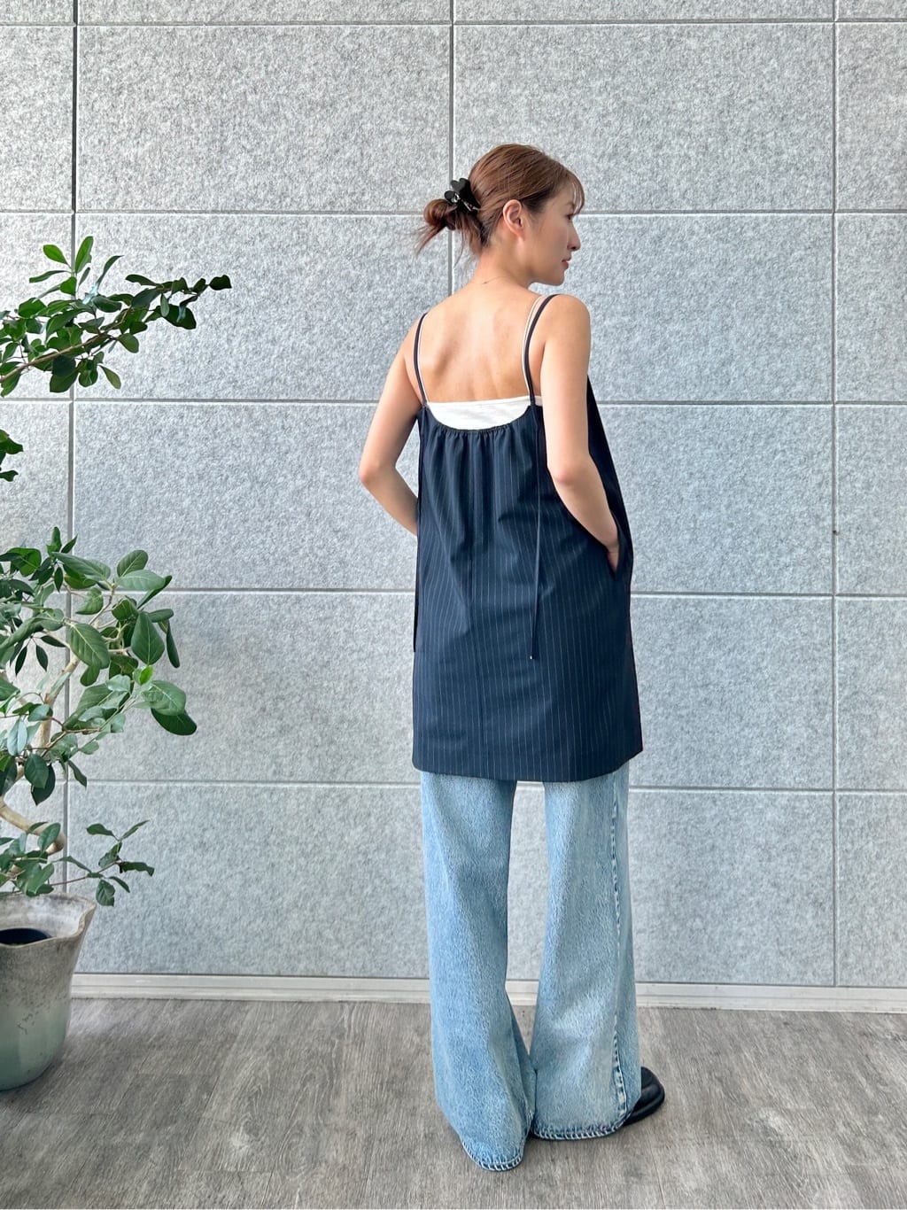 harunaさんの「CODE A｜tailored mood mini dress」を使ったコーディネート