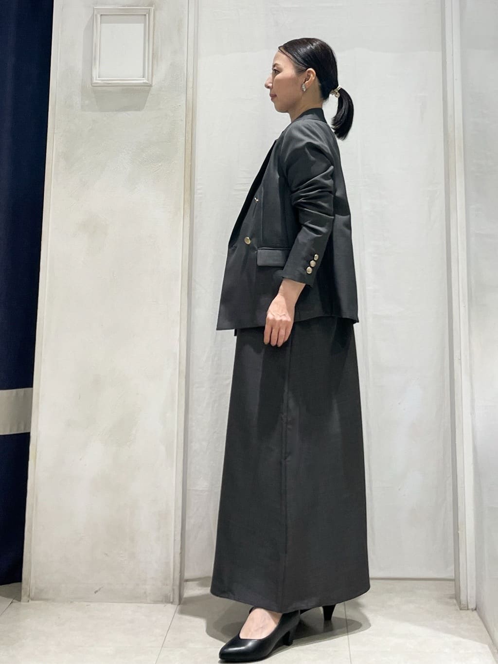hiroさんの「grove｜【カセット服】ダブルブレストテーラードジャケット」を使ったコーディネート