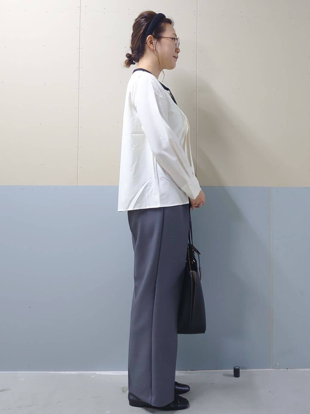 minamiさんの「OPAQUE.CLIP｜《美人百花掲載》名品フラットバレエシューズ」を使ったコーディネート
