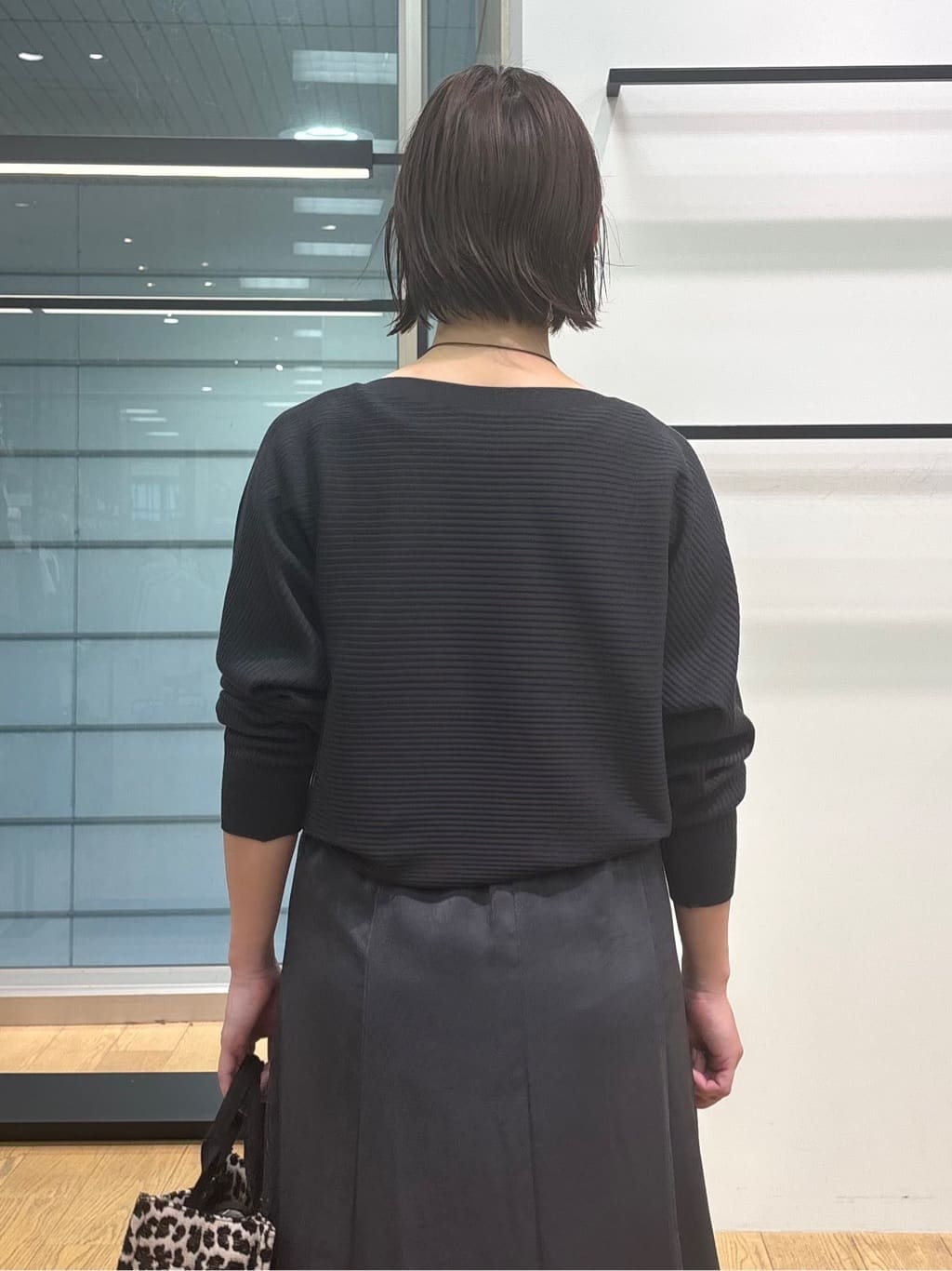 asamiさんの「INDIVI｜【洗える／体型カバー】美シルエットニット」を使ったコーディネート