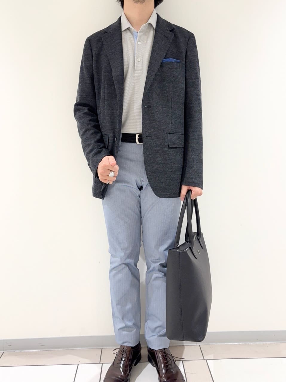 及川さんの「TAKEO KIKUCHI｜【Sサイズ～】ラッセルメッシュ ジャケット」を使ったコーディネート