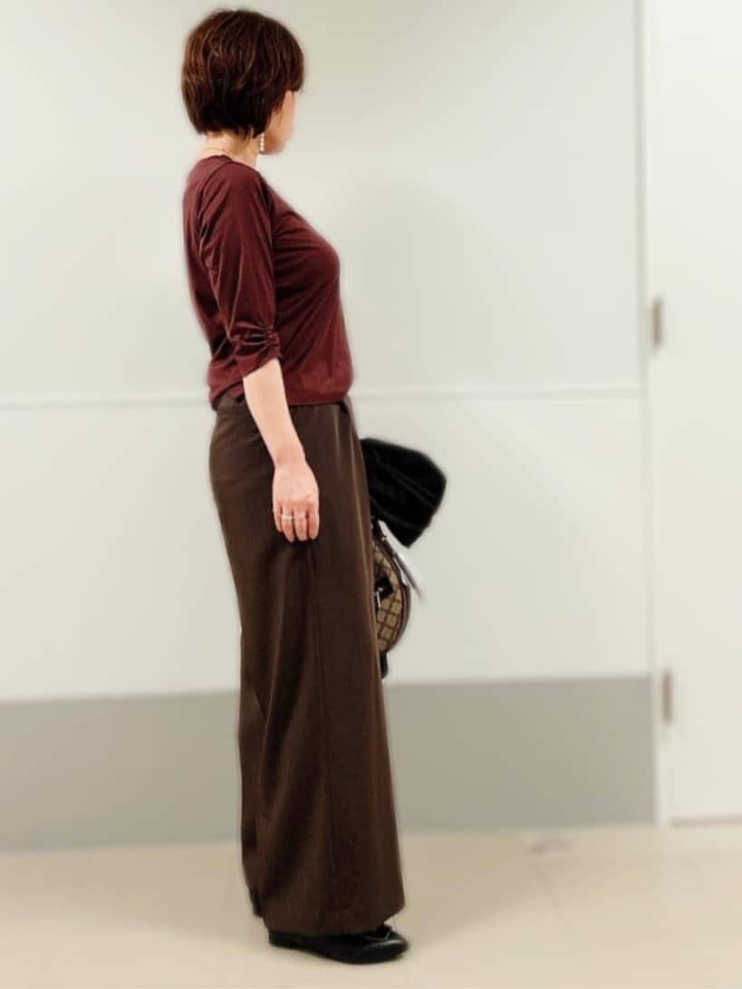 マキコさんの「Reflect｜【パンツにもスカートにも合わせやすい◎】ライティブルゾン」を使ったコーディネート