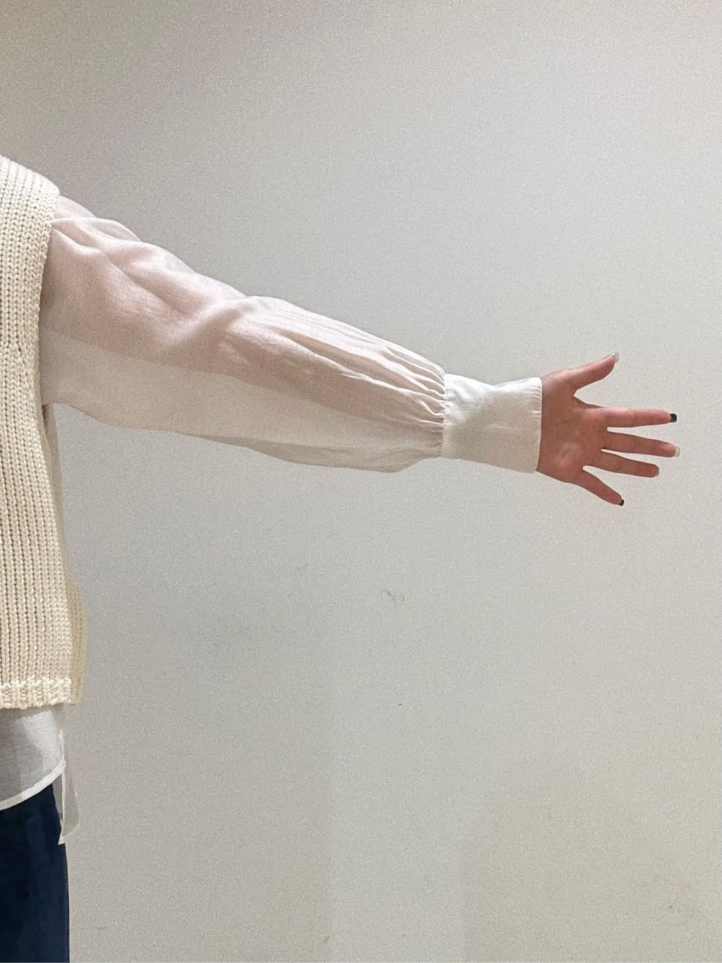 Itoさんの「UNTITLED｜【グレー/ブルー/ジーンズ】ソフトワイドデニムパンツ」を使ったコーディネート