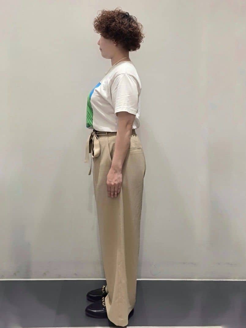 ゆきをさんの「OPAQUE.CLIP｜メッシュテーラードジャケット【洗濯機洗い可】」を使ったコーディネート