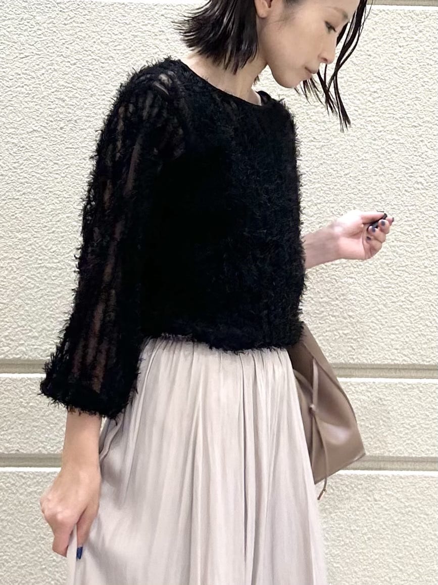 Takahashiさんの「COUP DE CHANCE｜【手洗い可／日本製】フェザーチュールのブラウス」を使ったコーディネート