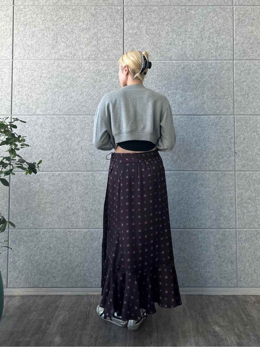 honoka Aさんの「CODE A｜short zip sweat」を使ったコーディネート