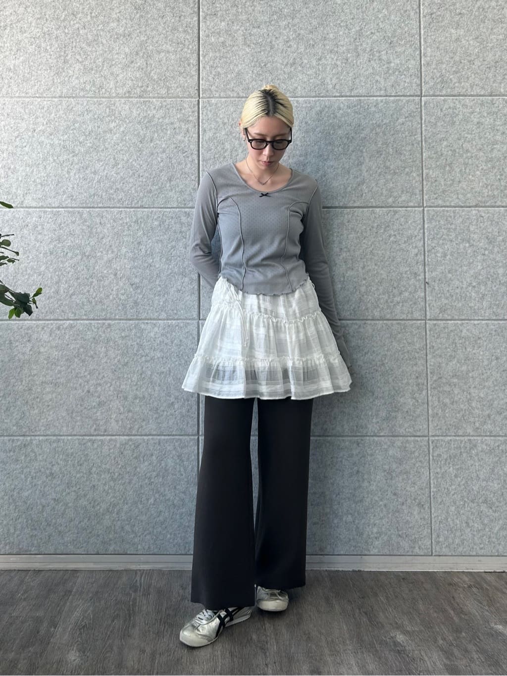 honoka Aさんの「CODE A｜whisper jersey top」を使ったコーディネート