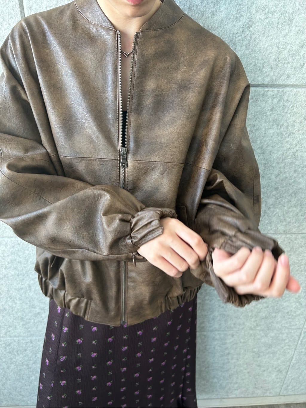honoka Aさんの「CODE A｜blooming flower wrap skirt」を使ったコーディネート