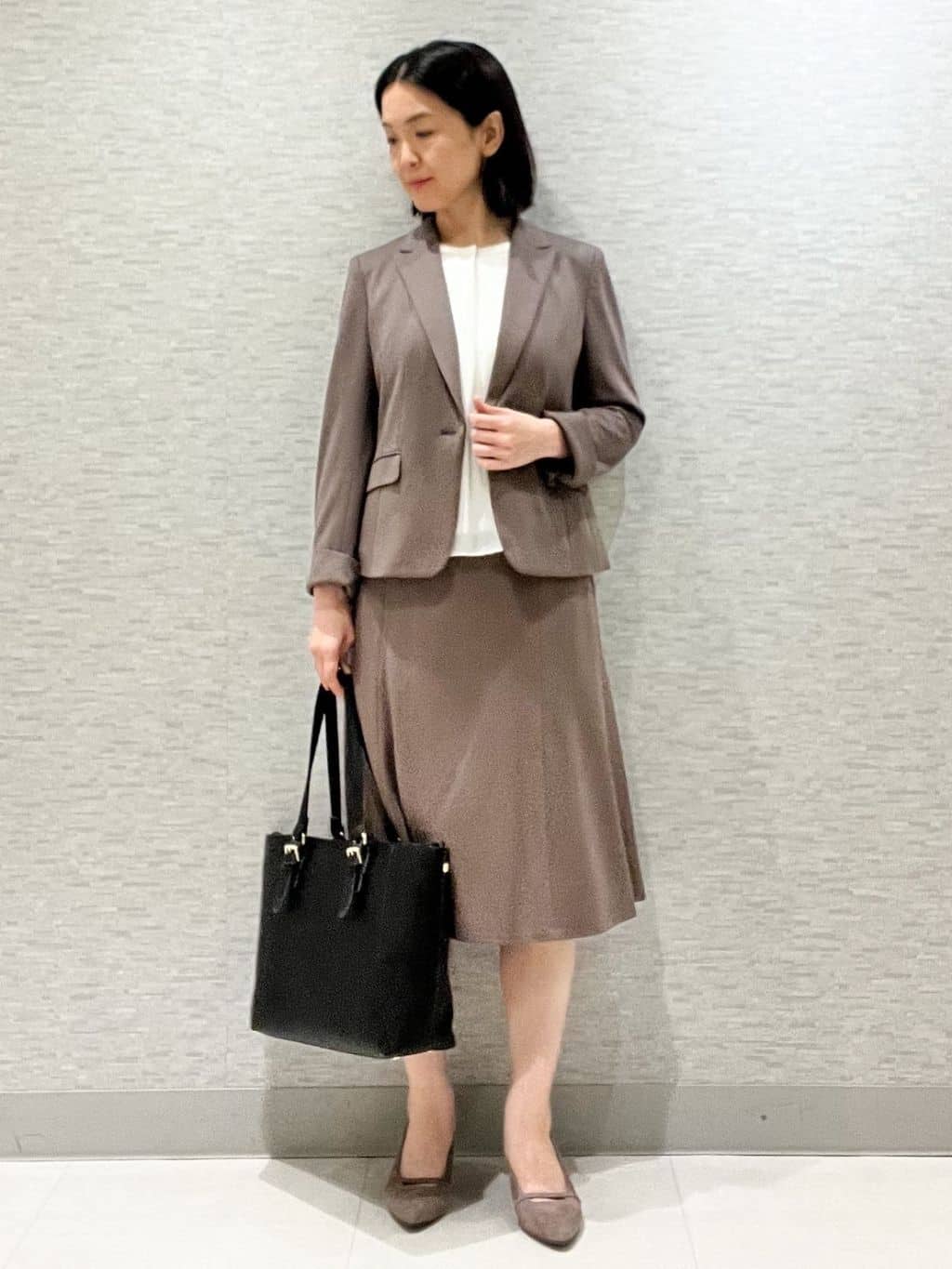 marikoさんの「Reflect｜【SS-4Lサイズ】匠ジャケット／ベーシックテーラード／WEB先行カラーあり」を使ったコーディネート
