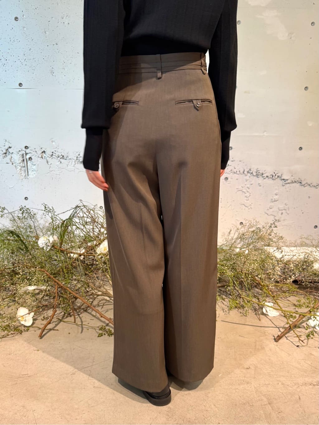 uchi__yamaさんの「CODE A｜frill design knit」を使ったコーディネート