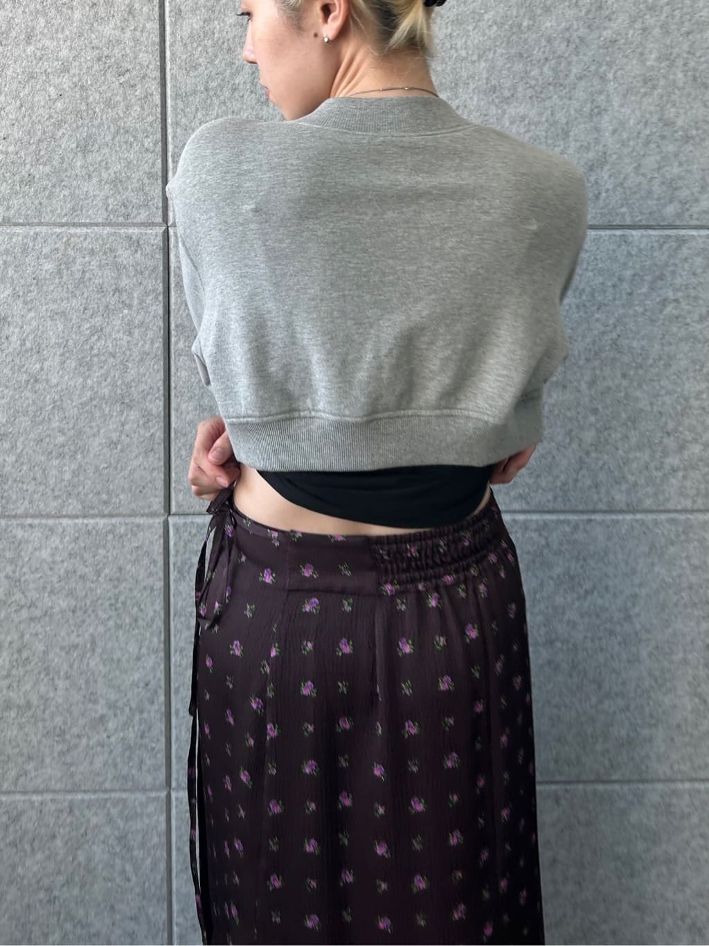 honoka Aさんの「CODE A｜short zip sweat」を使ったコーディネート