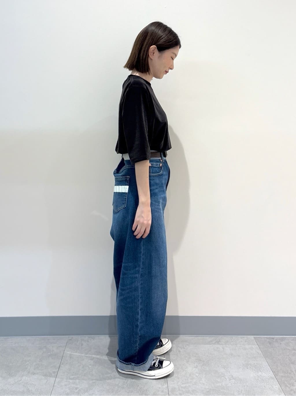 risaさんの「Dessin｜【洗える】シアーベロアトップス」を使ったコーディネート