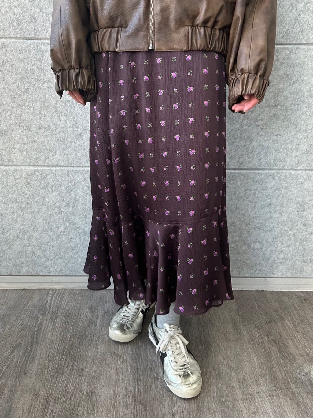 honoka Aさんの「CODE A｜blooming flower wrap skirt」を使ったコーディネート