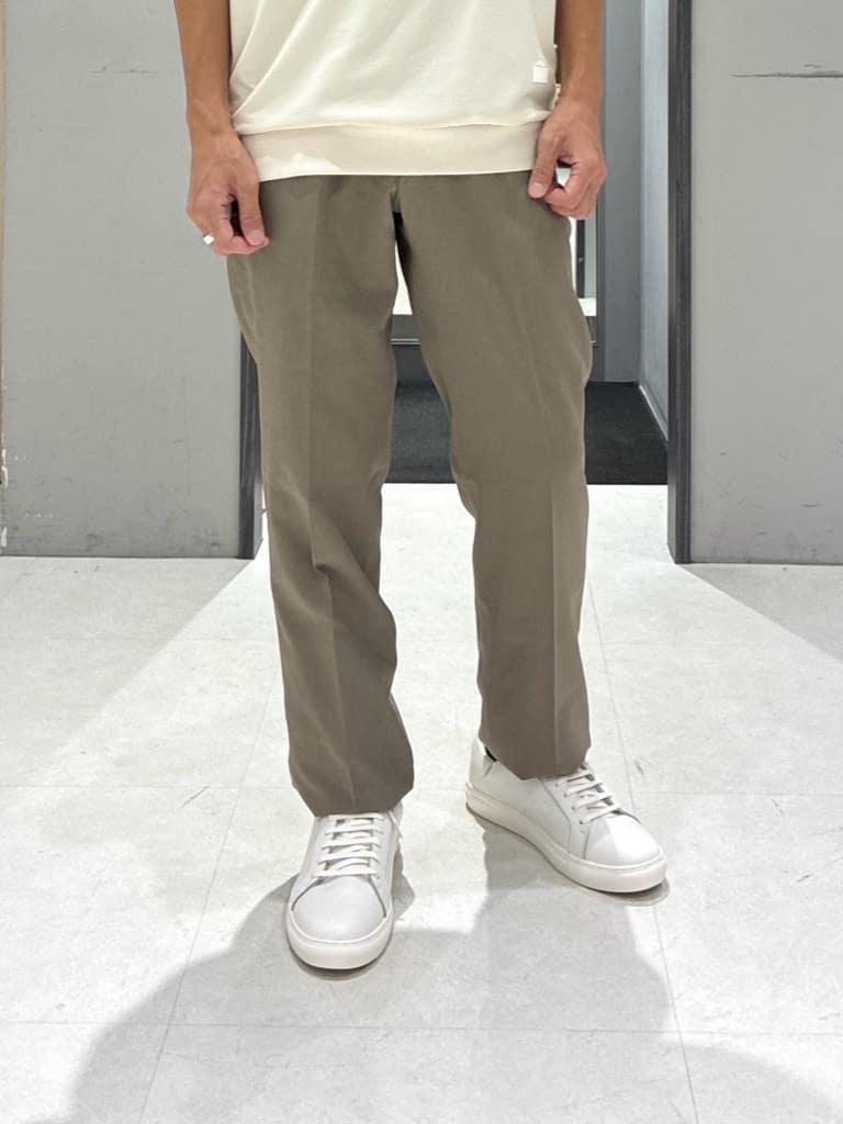 わいずみさんの「TAKEO KIKUCHI｜【COOL CITY WEAR】DotAir（R）サッカー シャツ」を使ったコーディネート