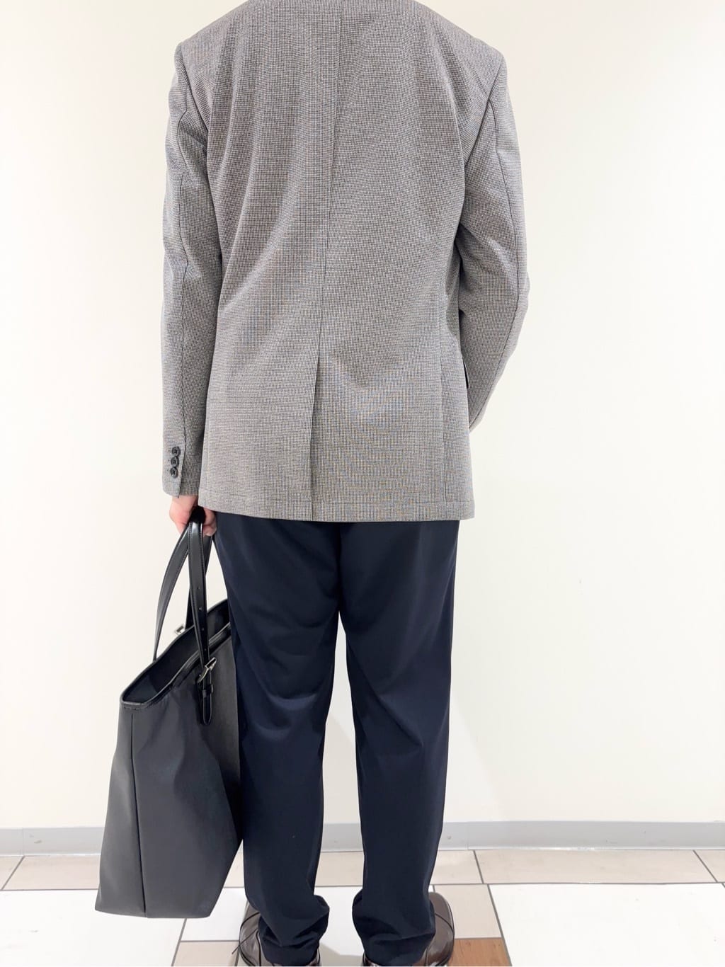 及川さんの「TAKEO KIKUCHI｜ピンジャージ 千鳥 ジャケット」を使ったコーディネート