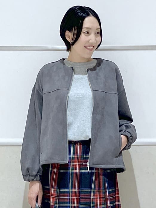 eriko さんの「Dessin｜【360度可愛い・洗える】バックヘンリーカットソー」を使ったコーディネート