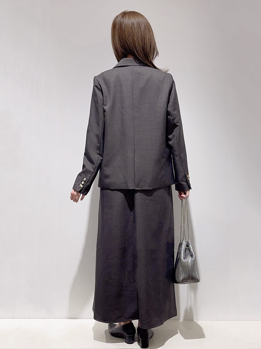 HITOMIさんの「grove｜【カセット服】ダブルブレストテーラードジャケット」を使ったコーディネート