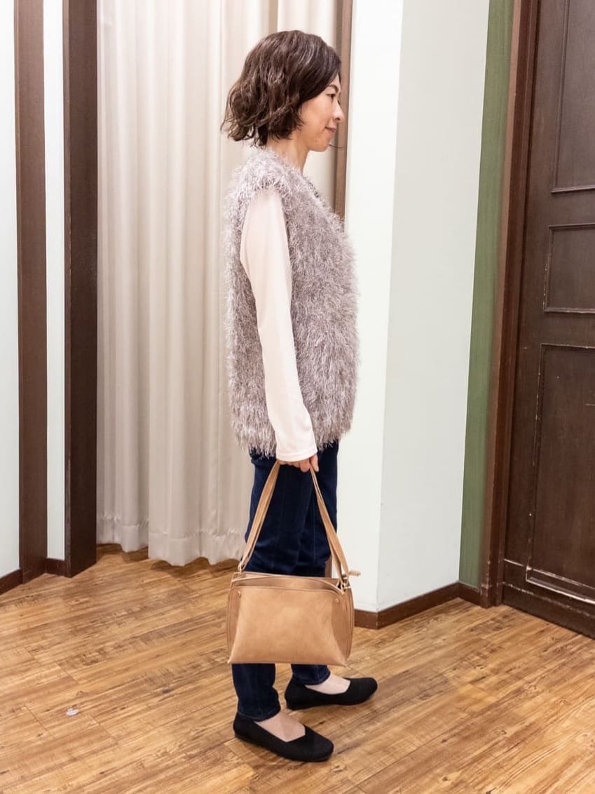 yukaさんの「SHOO･LA･RUE｜【SS-LL】ストレッチ デニムスキニーパンツ」を使ったコーディネート