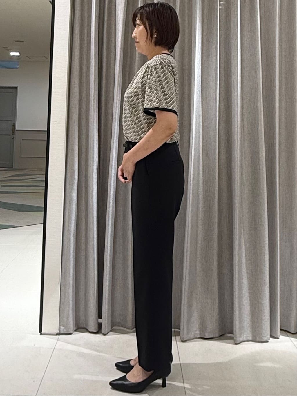 Satさんの「COUP DE CHANCE｜【手洗い可／日本製】テーラードジャケット」を使ったコーディネート