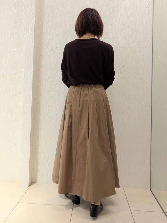 u-macoさんの「UNTITLED｜【8色展開/体型カバー】魅せるタイムレスニット」を使ったコーディネート