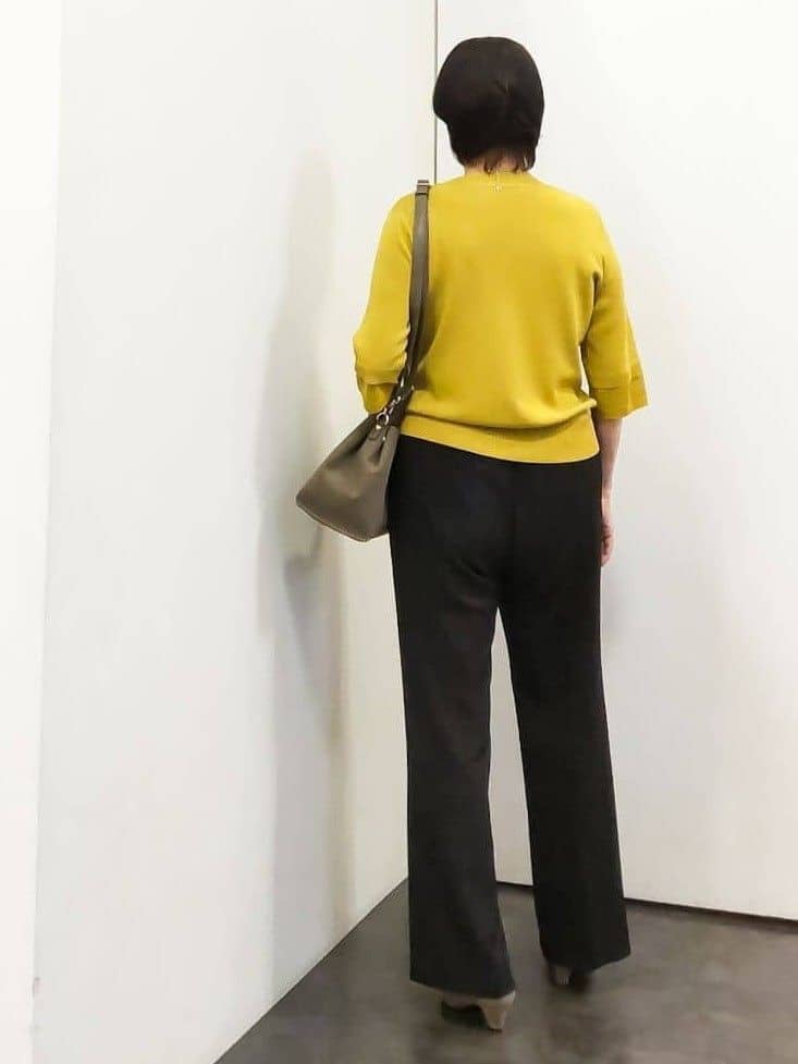masaさんの「grove｜【ひんやり多機能】やわらかドライタッチ 袖口シアードッキングプルオーバー」を使ったコーディネート